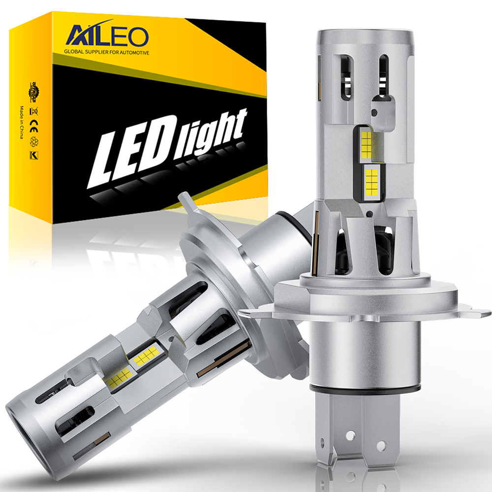 Led Headlight H4 Hi Lo 120W - AILEO-Lumière de sauna de voiture, 2
