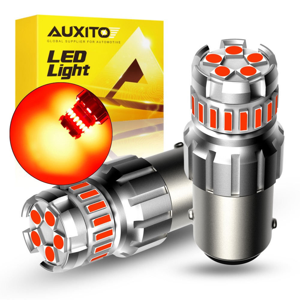 Led Tail Light Bulb Canbus - AUXITO-Ampoules LED rouges Canbus 1157 BAY15D