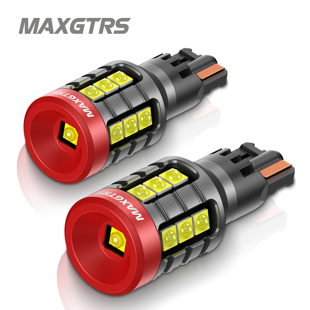 Led Tail Light Bulb Canbus - MAXGTRS 2x T15 LED Feux de