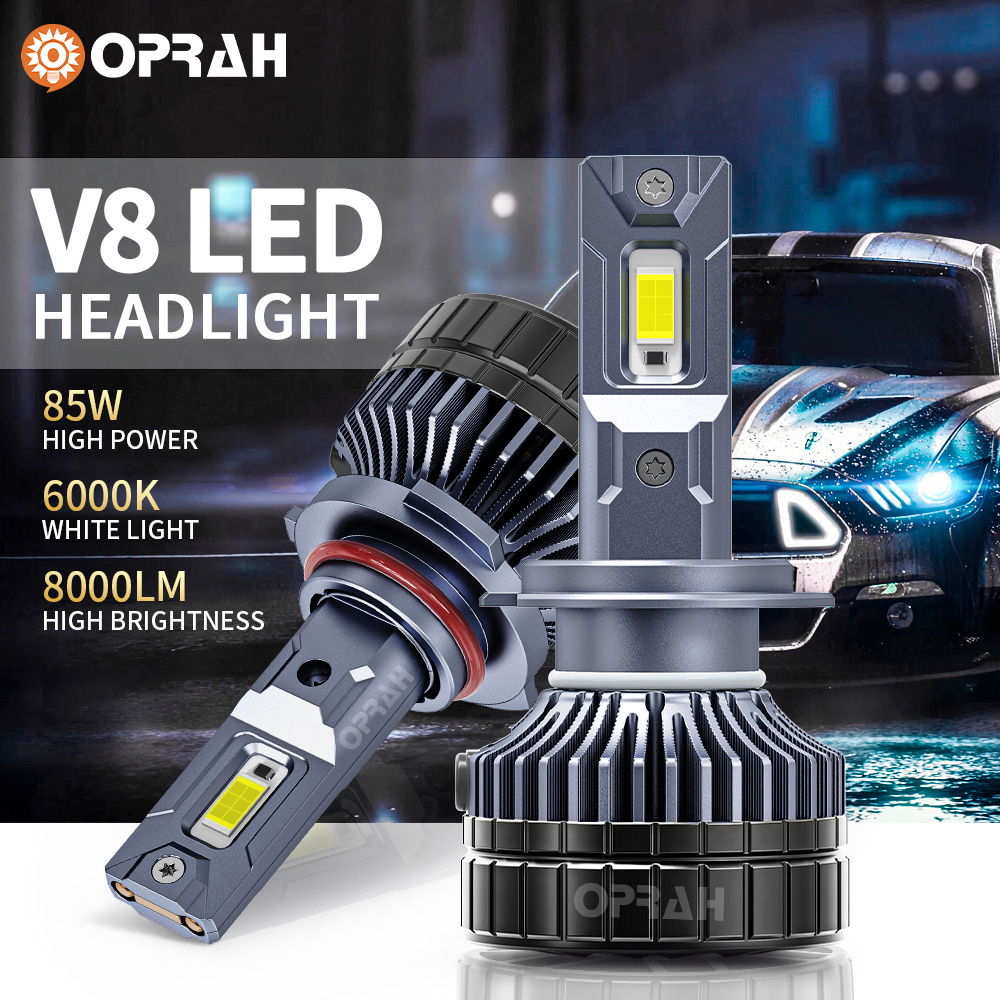 Car Led Headlight 9005 9006 - Oprah 2 pièces 170W ampoule de