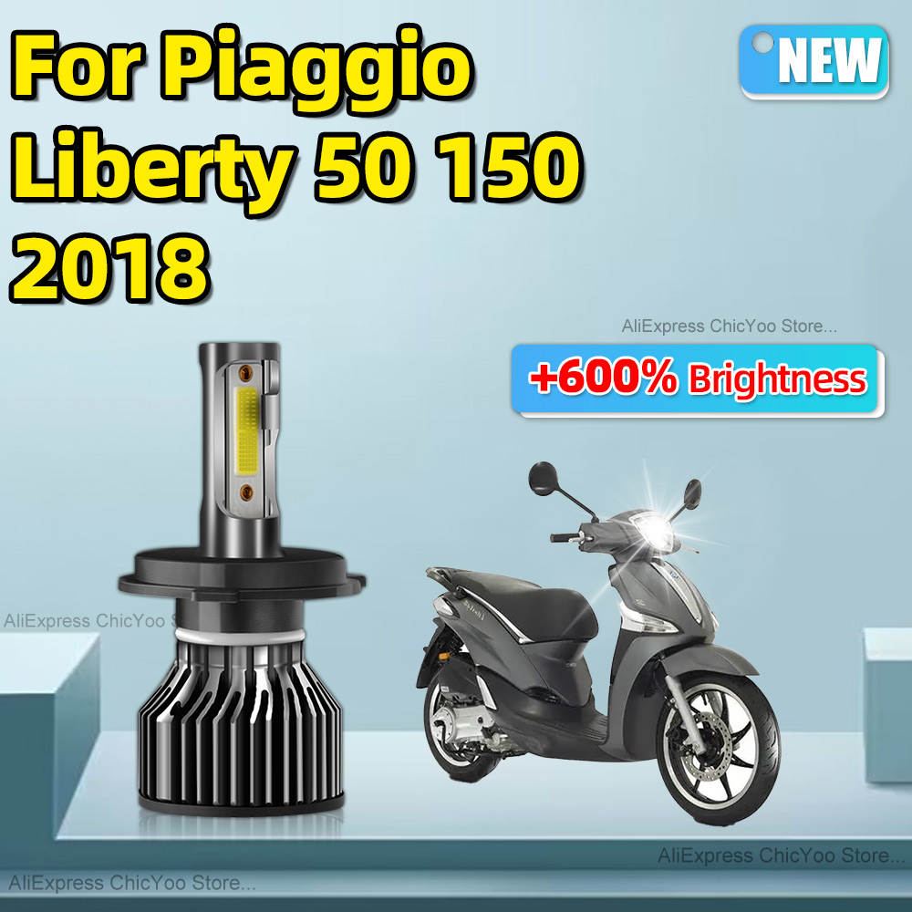 Motorcycle Led Headlight Bulb H4 - Piaggio Pages 50 150 2,018.00 H4