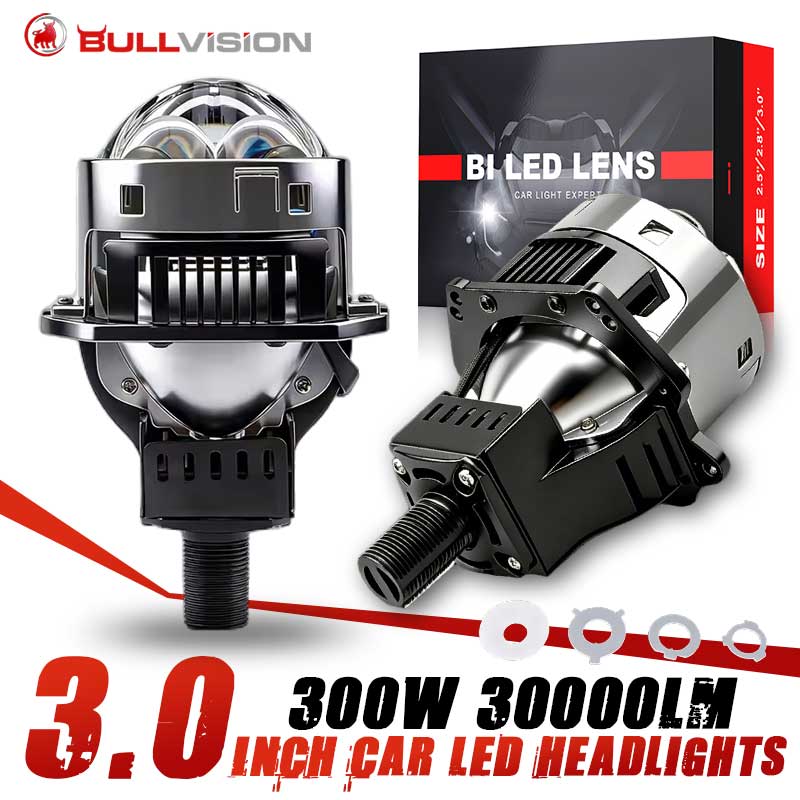Bi Led Projector Lens 3 Inch - 2 lentilles de projecteur Bi LED