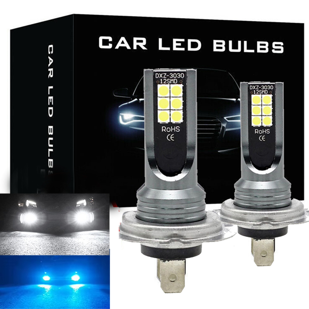Led Headlight Bulb Canbus Error Free - H7 LED phare Conversion 55W 6000K