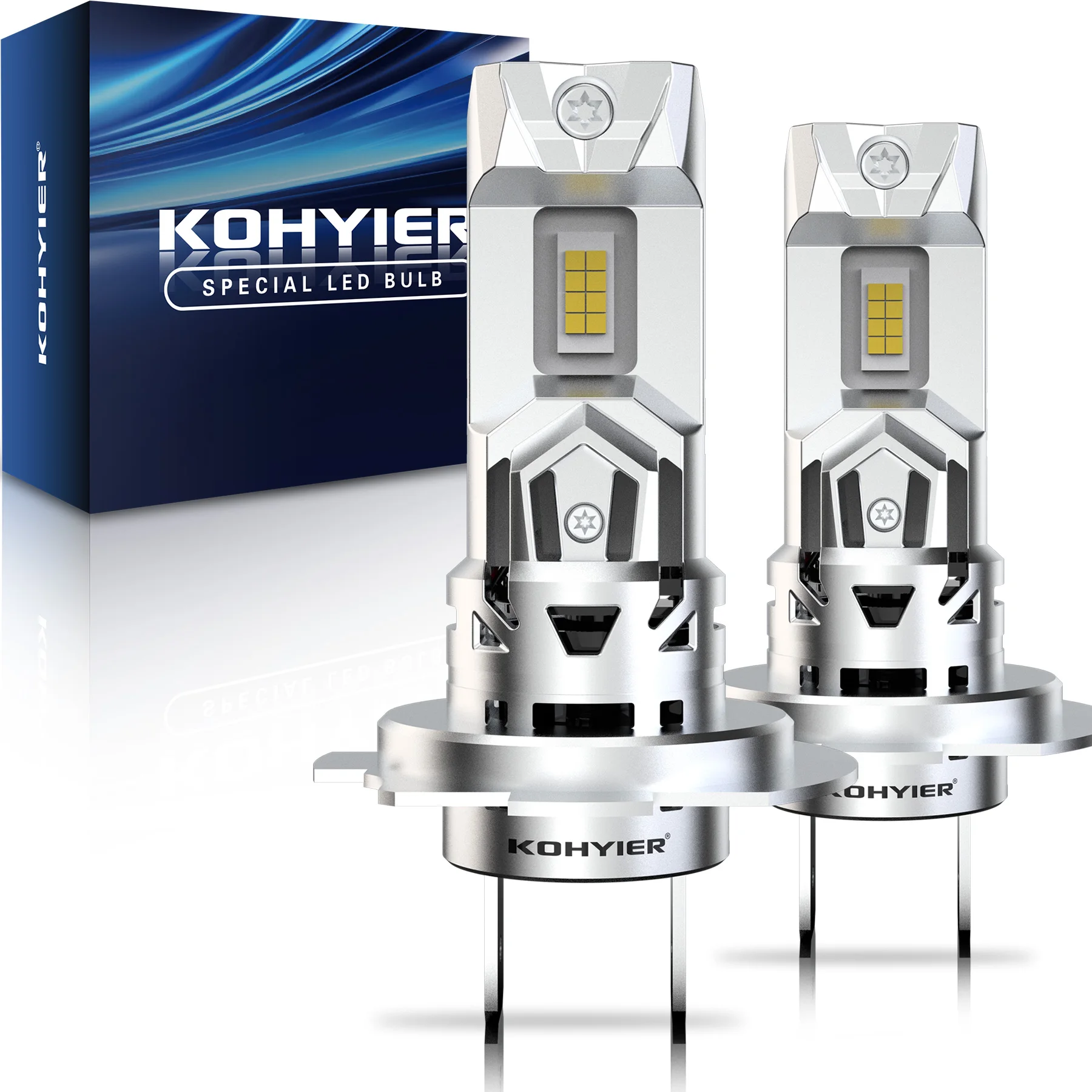 Led Headlight Bulb H7 20000Lm - 2 pièces H7 mince LED ampoule