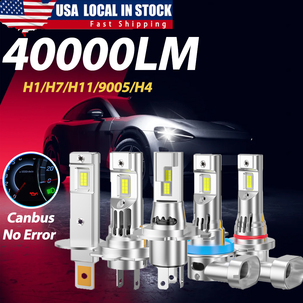 Led Headlight H4 Hi Lo 120W - Ampoules de phares et antibrouillard LED