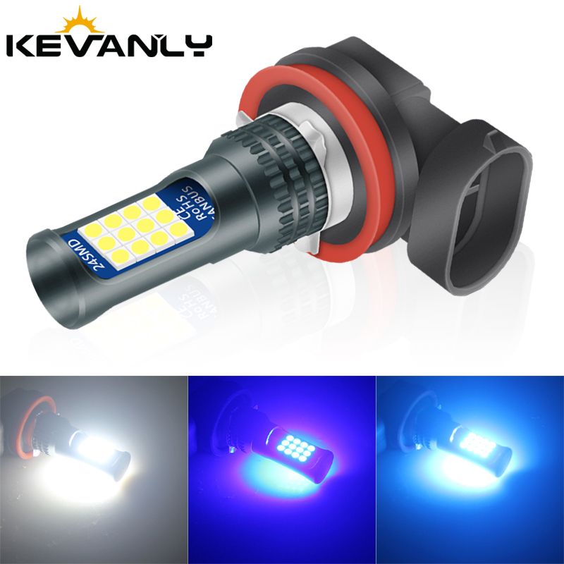 Car Led Headlight 9005 9006 - 2 pièces Daul couleur H7 H11