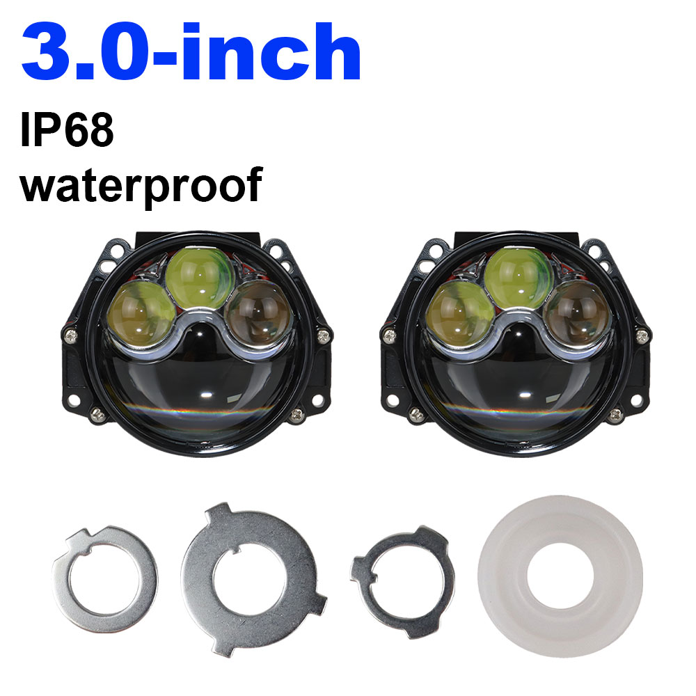 1/2PCS 3 pouces K201 Lentille  - Bi Led Projector Lens 3 Inch avis et prix