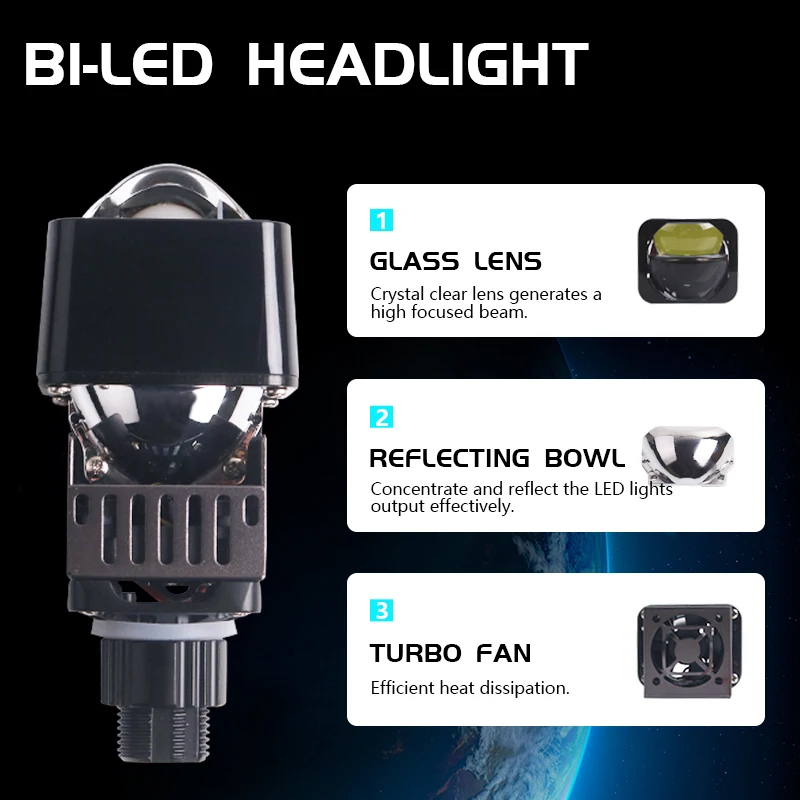 SANVI-Lumières LED matricielle - Car Led Headlight 9005 9006 avis et prix