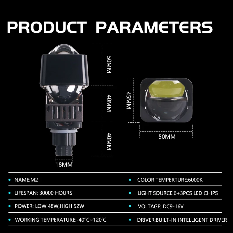 SANVI-Lumières LED matricielle - Car Led Headlight 9005 9006 avis et prix