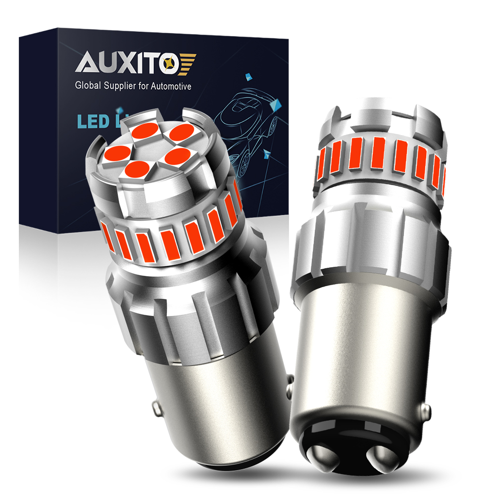 AUXITO 2 pièces rouge 1157 P21 - Led Tail Light Bulb Canbus avis et prix