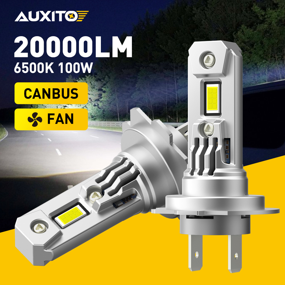 AUXITO-Ampoules de sauna de vo - Led Headlight Bulb H7 20000Lm avis et prix