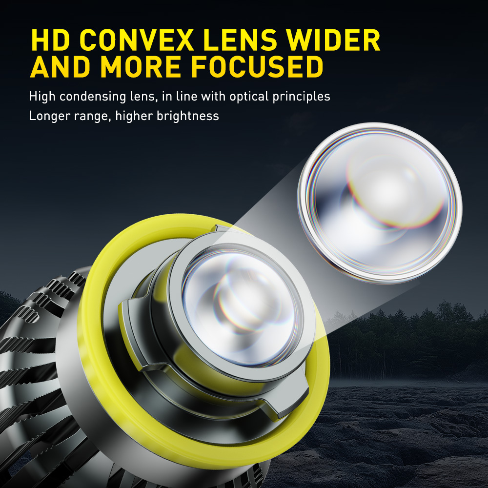 2 ampoules LED antibrouillard  - Led Fog Light H11 3000K Yellow avis et prix
