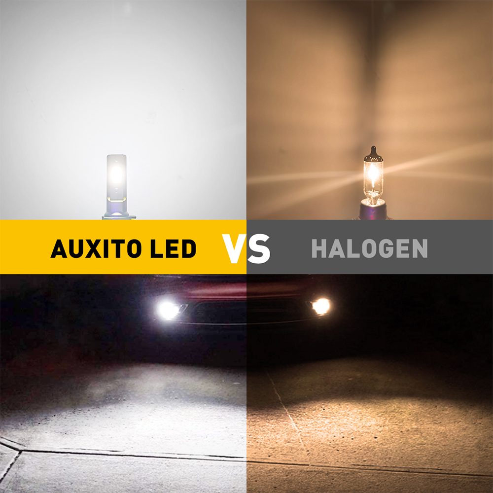 AUXITO 2 pièces CANBUS H8 H11  - Led Fog Light H11 3000K Yellow avis et prix
