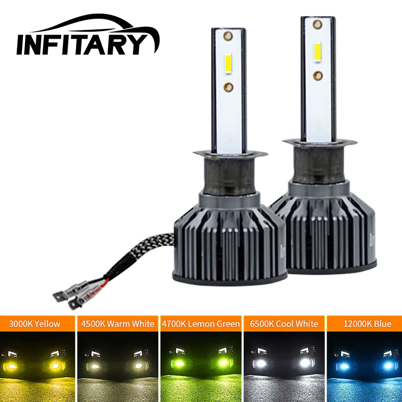 Ampoule LED Infitary H7 pour v - Led Fog Light H11 3000K Yellow avis et prix