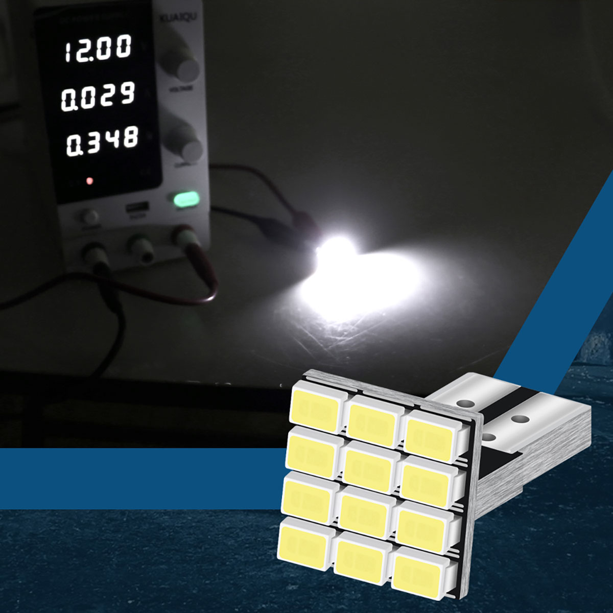 4 pièces T10 W5W Canbus 1206 1 - Led Tail Light Bulb Canbus avis et prix