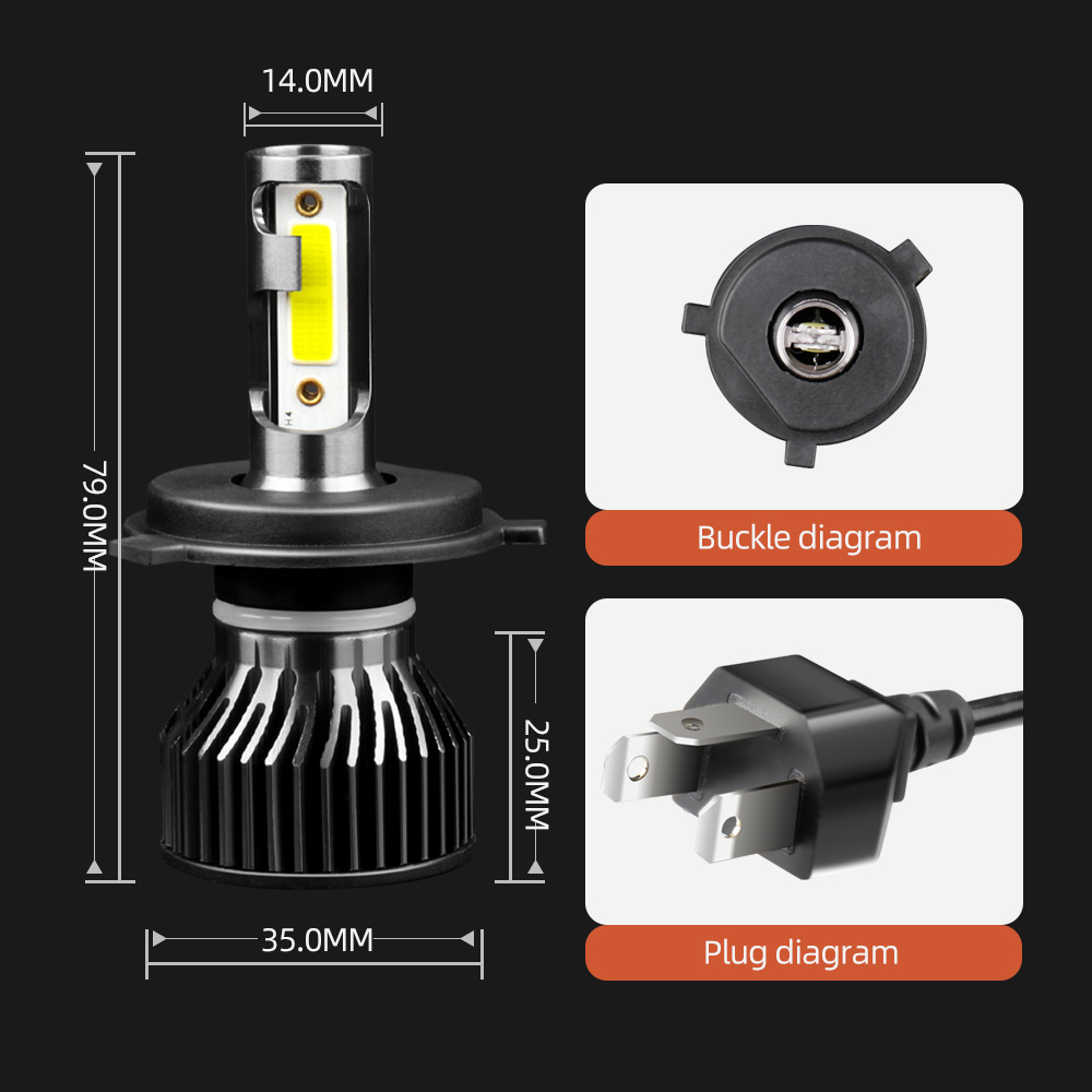 Piaggio Pages 50 150 2,018.00  - Motorcycle Led Headlight Bulb H4 avis et prix