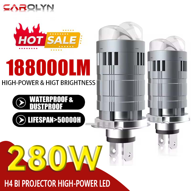 H4 Bi Mini LED projecteur lent - Motorcycle Led Headlight Bulb H4 avis et prix