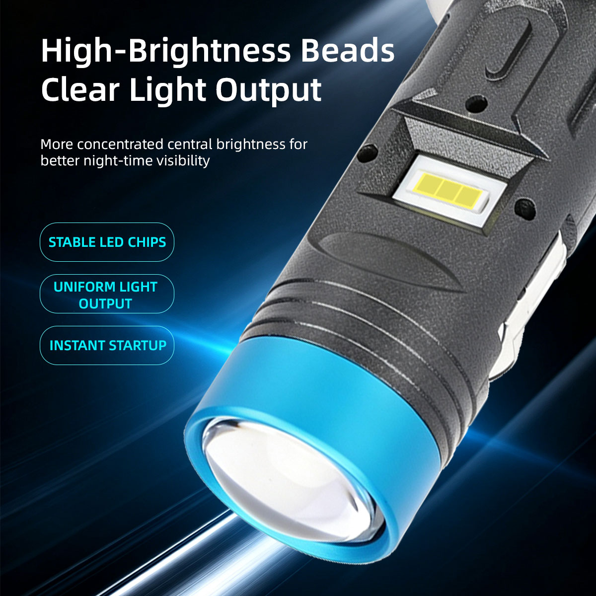 Ampoule LED H4 P15D pour phare - Motorcycle Led Headlight Bulb H4 avis et prix