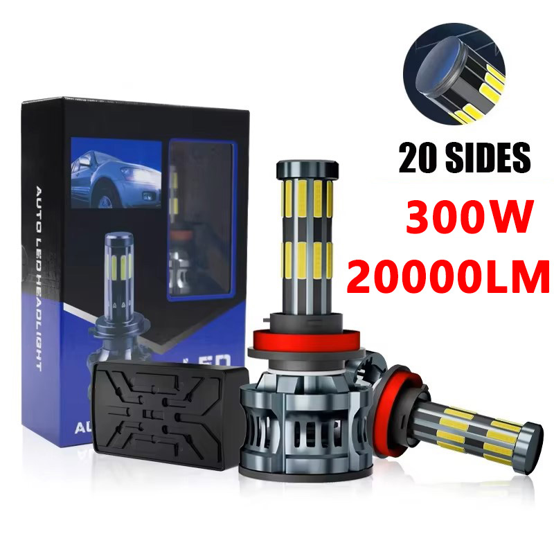 OVEHEL 20 LED latérales 20000L - Led Headlight Bulb H7 20000Lm avis et prix