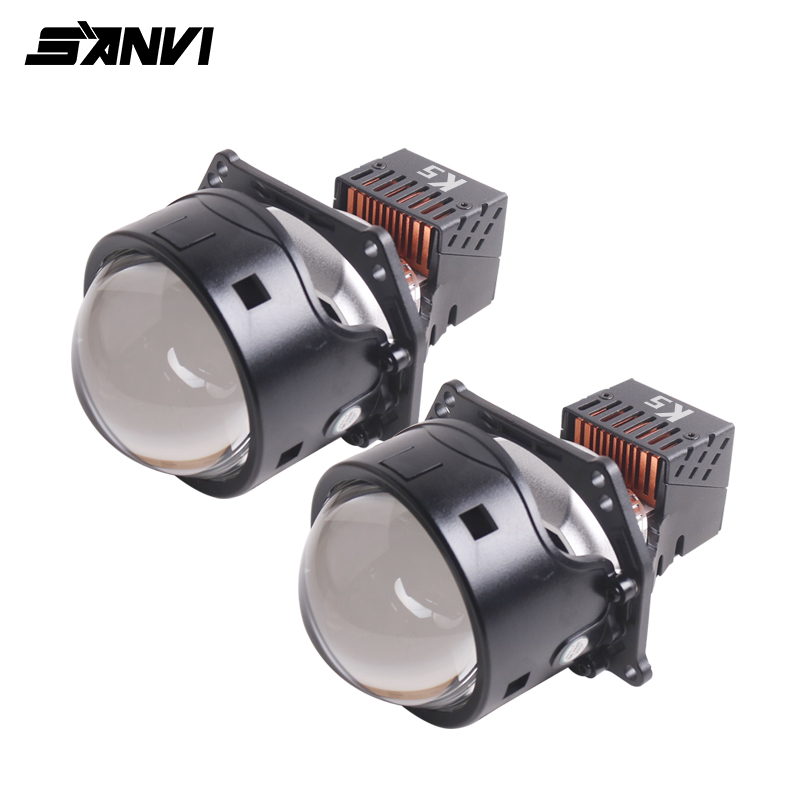 2026 SANVI 140W 3 pouces K5 Bi - Bi Led Projector Lens 3 Inch avis et prix