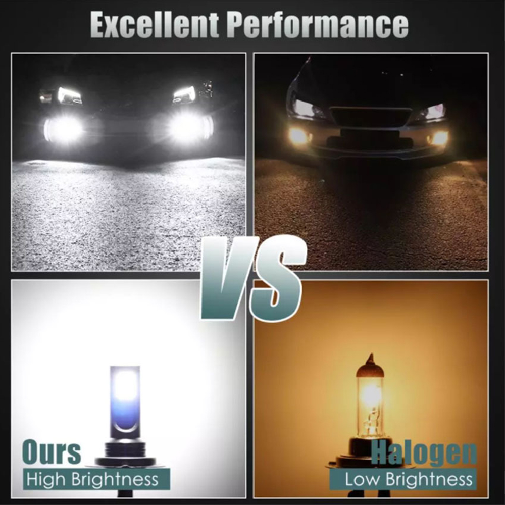 H7 LED phare Conversion 55W 60 - Led Headlight Bulb Canbus Error Free avis et prix
