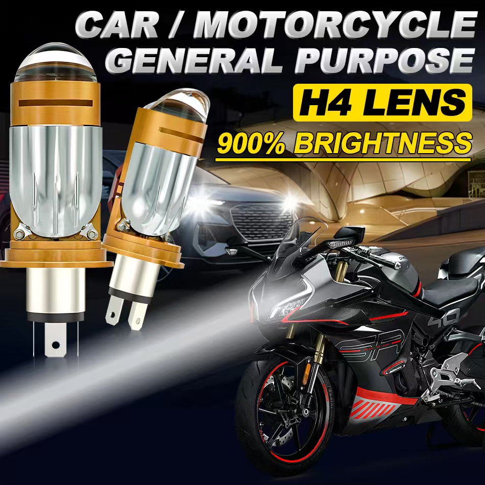 CAMOTO Bi LED Objectif Project - Motorcycle Led Headlight Bulb H4 avis et prix