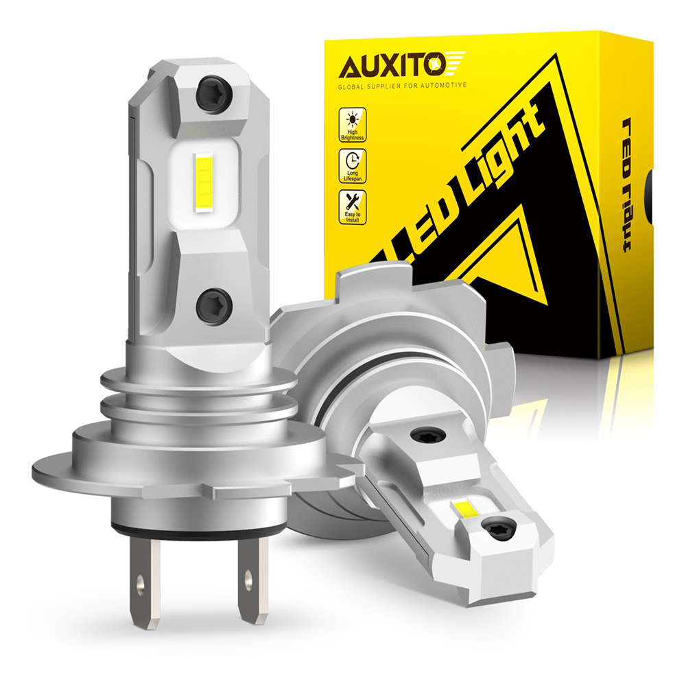 AUXITO – Mini-phare LED H7 san - Led Headlight 6500K White 12000Lm avis et prix