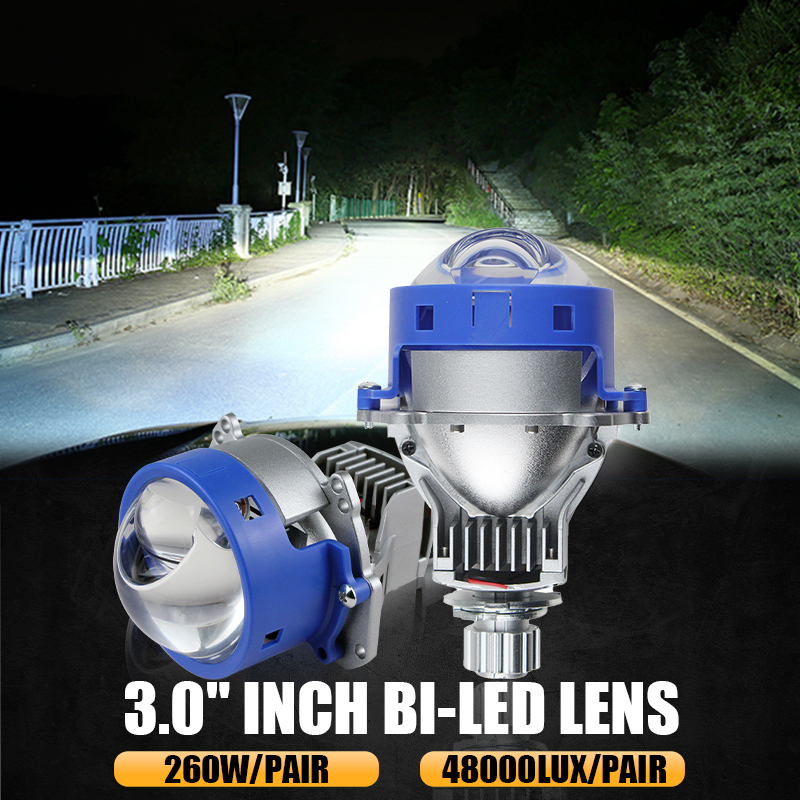 CAMOTO 2 pièces P70 Led Laser  - Laser Led Headlight Projector Lens avis et prix