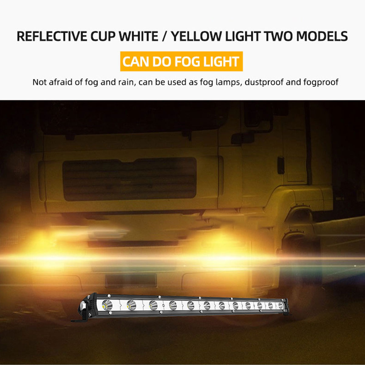 Barre lumineuse de travail LED - Led Work Light Bar 12 Inch Offroad avis et prix