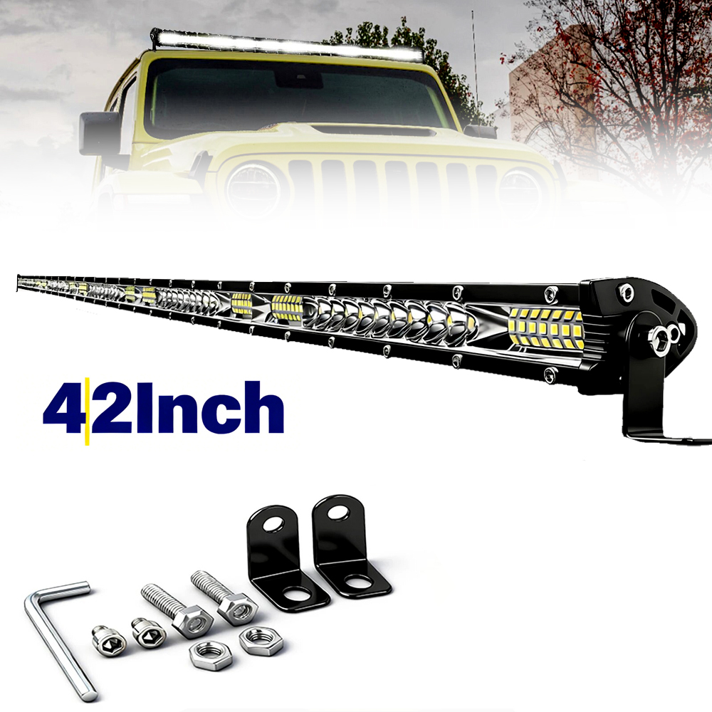 Barre lumineuse LED ultra-fine - Led Work Light Bar 12 Inch Offroad avis et prix