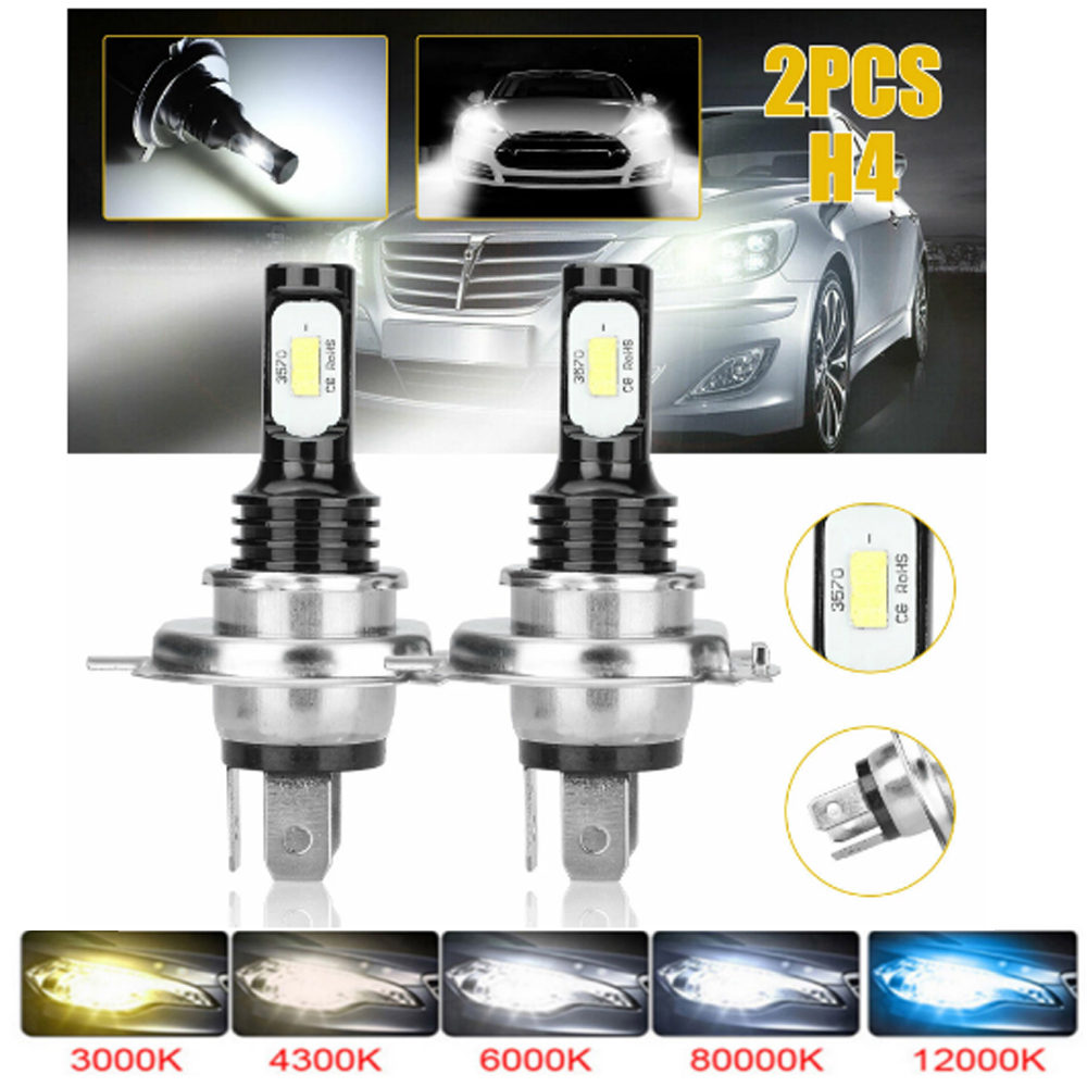 2 pièces H4 H7 LED 20000Lms ph - Car Led Bulb H1 H3 H8 H11 avis et prix