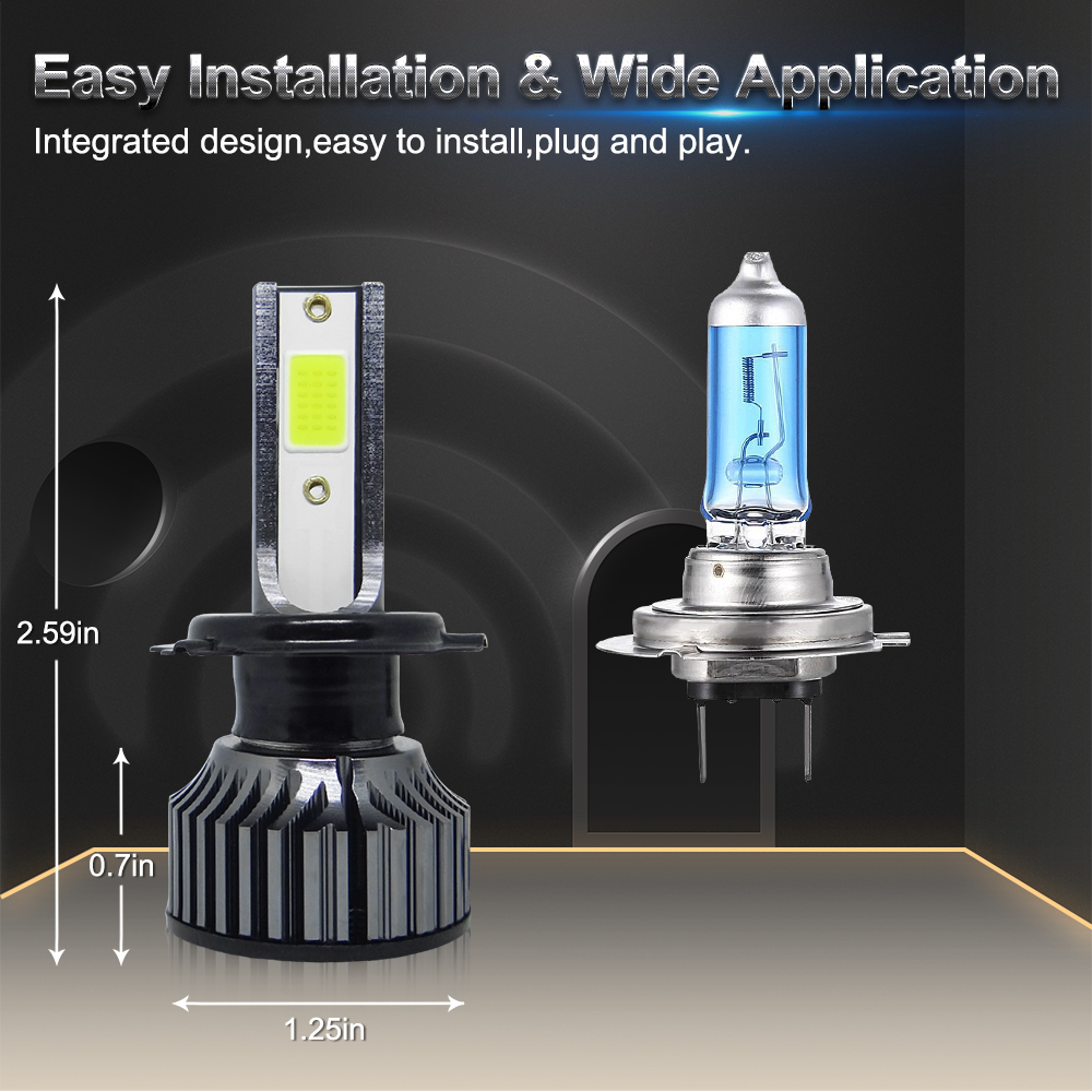 Mini A Mené des Ampoules De Ph - Car Led Bulb H1 H3 H8 H11 avis et prix