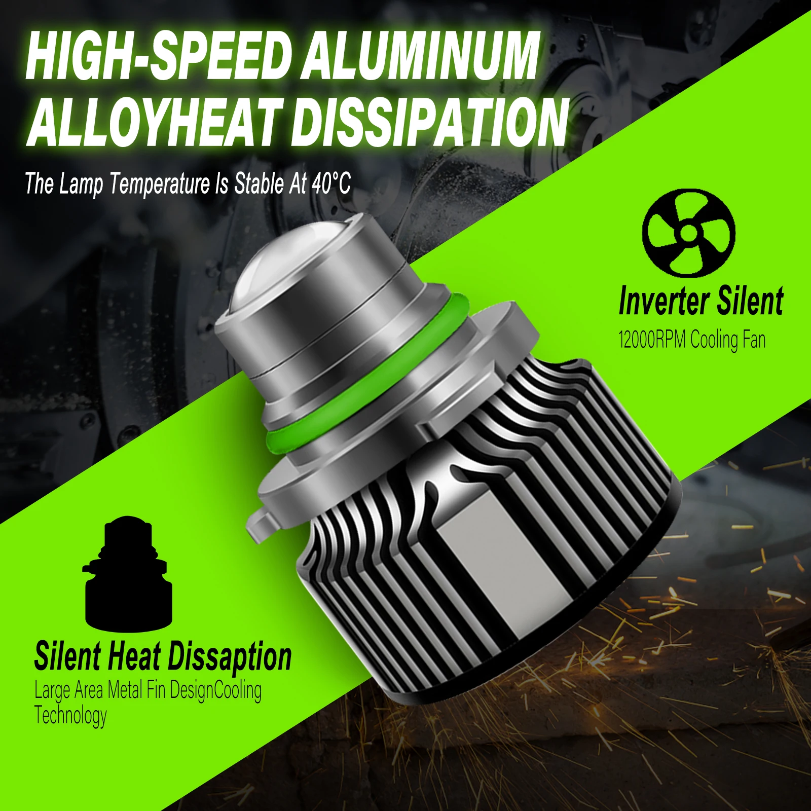 Phare LED Laser HB4 9006, 120W - Car Led Headlight 9005 9006 avis et prix