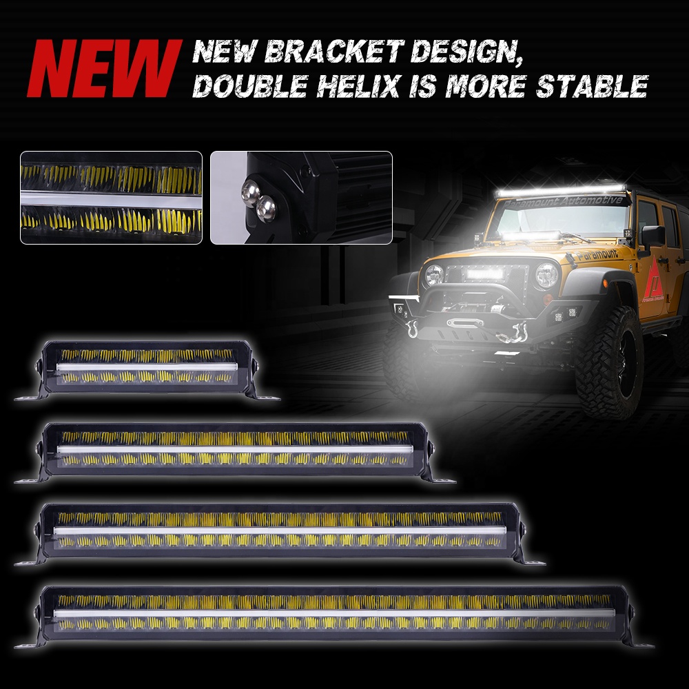 Barre LED tout-terrain haute p - Led Work Light Bar 12 Inch Offroad avis et prix