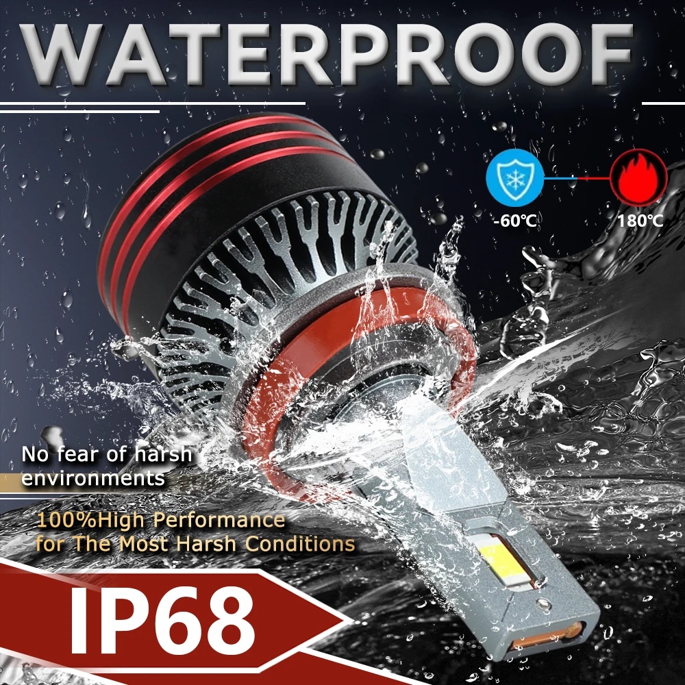 M8 Pro haute luminosité voitur - Led Headlight H4 Hi Lo 120W avis et prix
