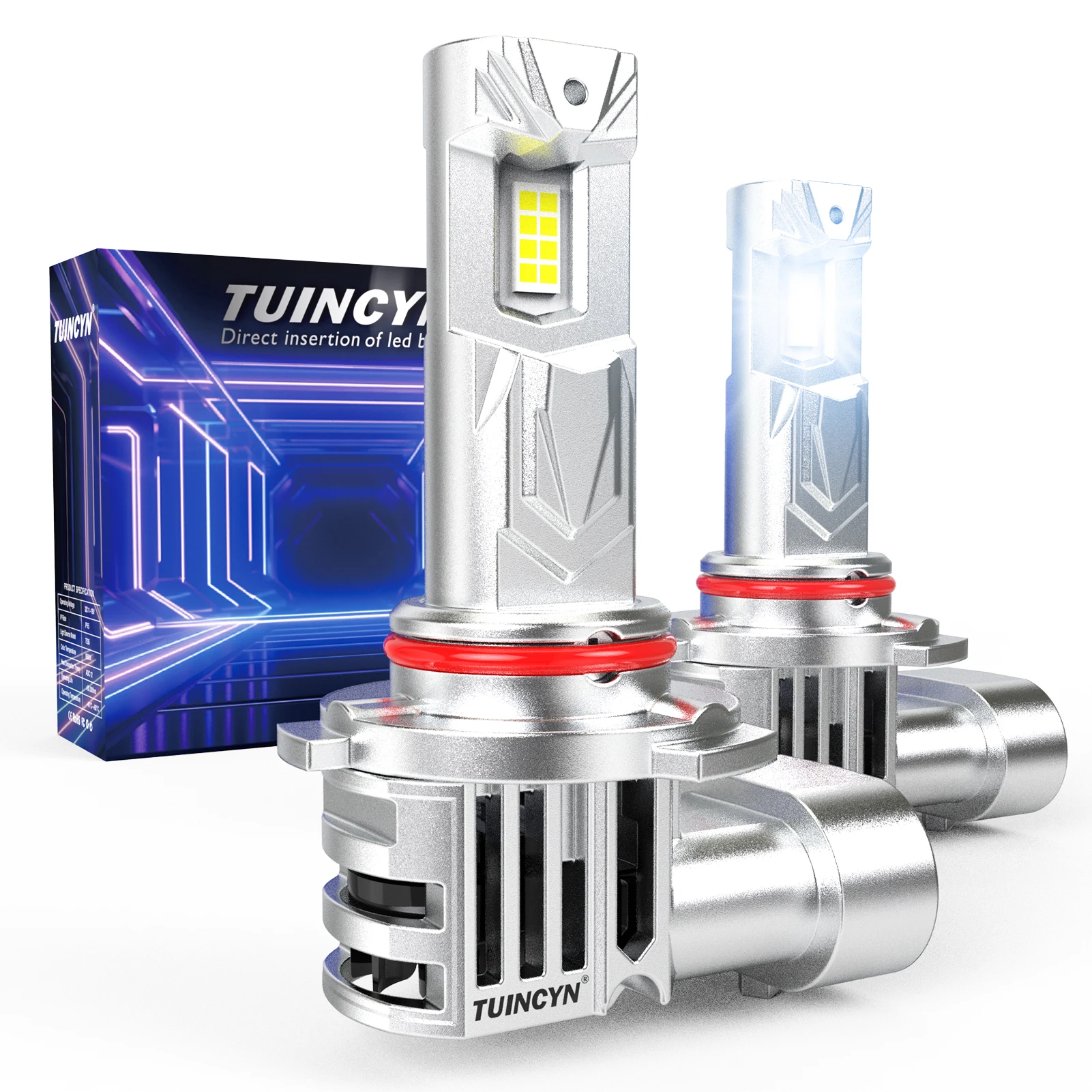 TUINCYN 2 pièces 9005 9006 pha - Car Led Headlight 9005 9006 avis et prix