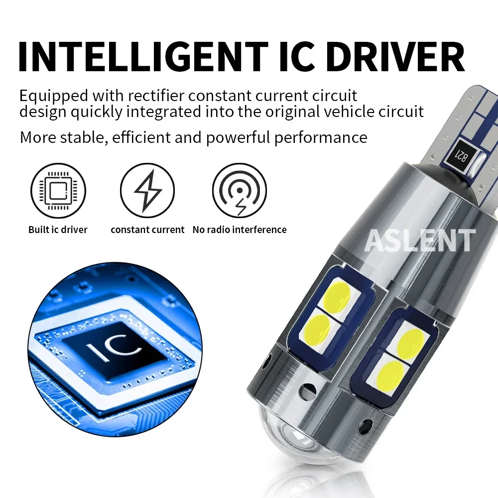 Feu arrière Led T10 W5W 168 19 - Led Tail Light Bulb Canbus avis et prix