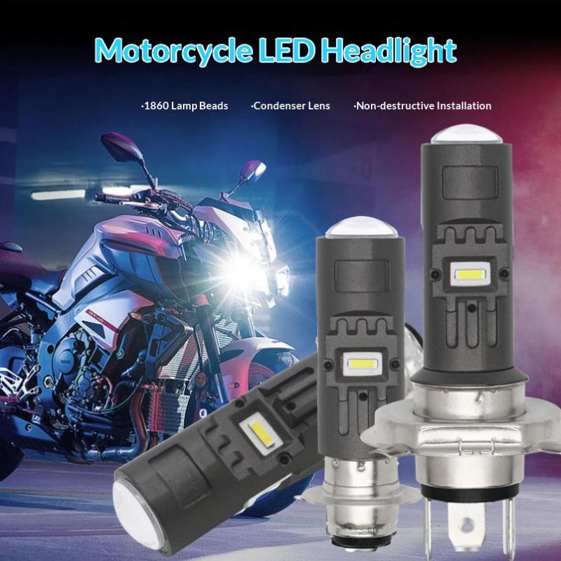 [MS] 1 pièce Ampoule de phare  - Motorcycle Led Headlight Bulb H4 avis et prix