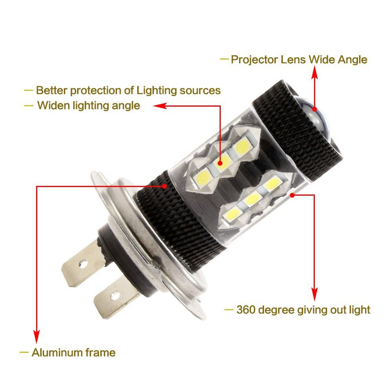 2 pièces Ampoules de phares an - Car Led Headlight 9005 9006 avis et prix